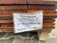 Hardhouten vlonderplank 1.6x14.5x396 cm (56x) - afbeelding 6 van  6