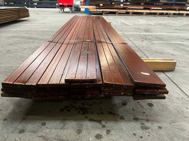 Hardhouten vlonderplank 1,6x14,5x396cm (21x) - afbeelding 3 van  5