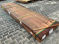 Hardhouten vlonderplank 1.6x14.5x396cm (56x) - afbeelding 1 van  5