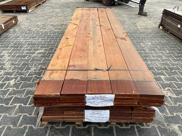 Hardhouten vlonderplank 2.7x19.5x366cm (57x) - afbeelding 4 van  7