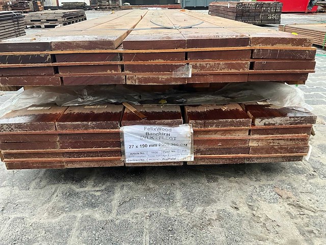 Hardhouten vlonderplank 2.7x19.5x366cm (57x) - afbeelding 6 van  7