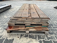 Hardhouten vlonderplank 2.7x19x274 cm (19x) - afbeelding 6 van  6