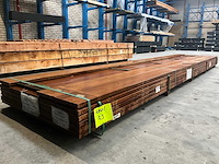 Hardhouten vlonderplank 2,7x19x457cm (28x) - afbeelding 2 van  5