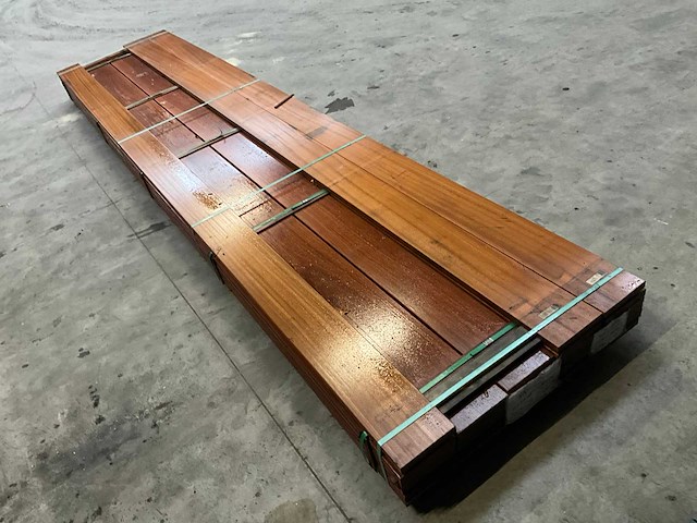 Hardhouten vlonderplank 2,7x19x457cm (28x) - afbeelding 3 van  5
