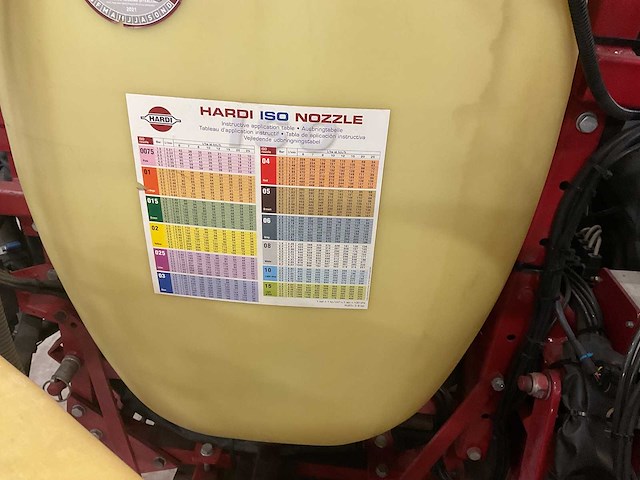 Hardi / homburg sensispray veldspuit - afbeelding 11 van  19