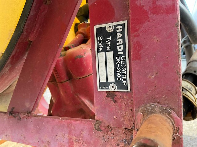 Hardi nk600 veldspuit 3 punts gedragen 11,6 meter - afbeelding 2 van  11