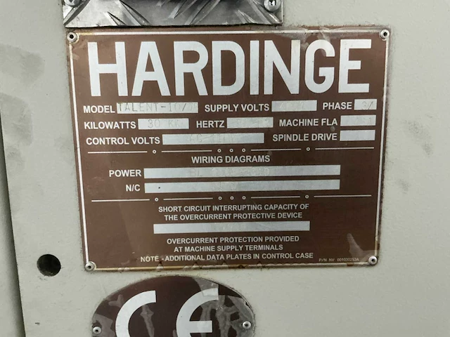 Hardinge - 2005 - talent-10/78 - horizontale draaibank - afbeelding 30 van  30