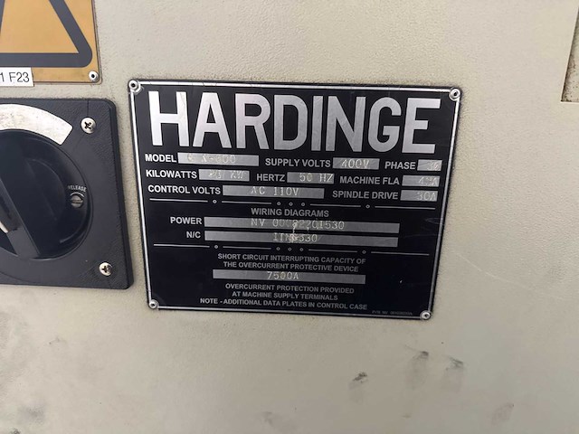 Hardinge bridgeport gx 800 3-assig bewerkingscentrum - afbeelding 3 van  11