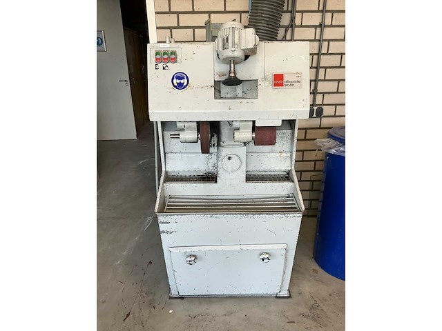 Hardo ortho solo 75 band- schuur- polijstmachine v.v. pneumatische klepafzuiging - afbeelding 2 van  6