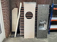 Hardstenen aanrechtblad - afbeelding 1 van  6