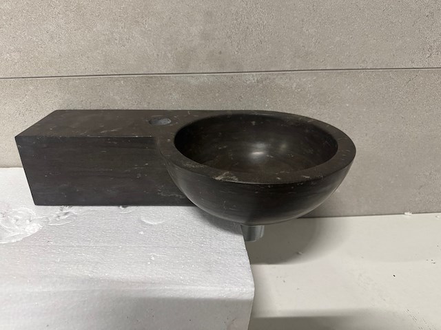 Hardstenen fontein 23x40x10 cm wb - afbeelding 1 van  3