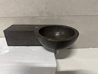 Hardstenen fontein 23x40x10 cm wb - afbeelding 1 van  3