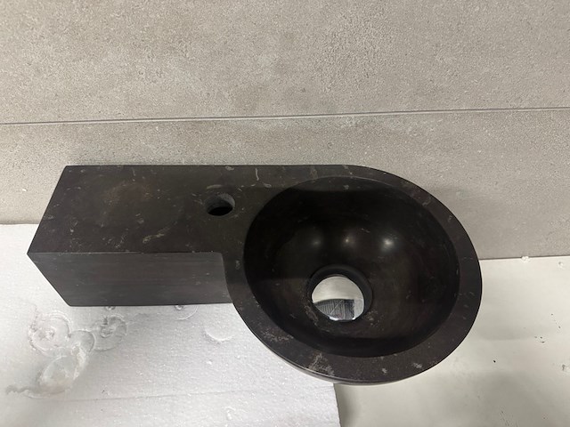 Hardstenen fontein 23x40x10 cm wb - afbeelding 2 van  3