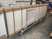Hardstenen keukenwerkblad 221x65 cm - afbeelding 2 van  3