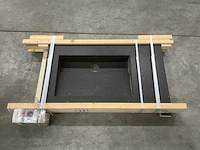 Hardstenen wastafel 81 cm - afbeelding 2 van  7