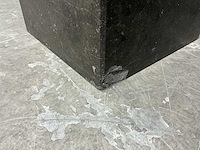 Hardstenen zuil 30x30x105 cm (2x) - afbeelding 6 van  6