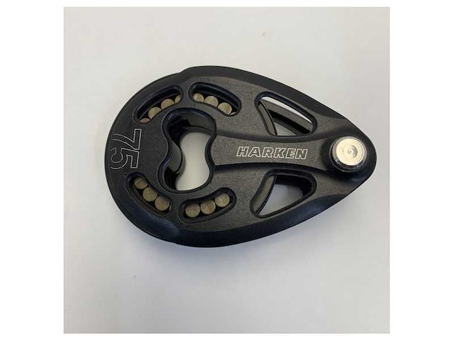 Harken 3240 black magic high load aluminium 75 mm pad-eye rigging block - afbeelding 4 van  7