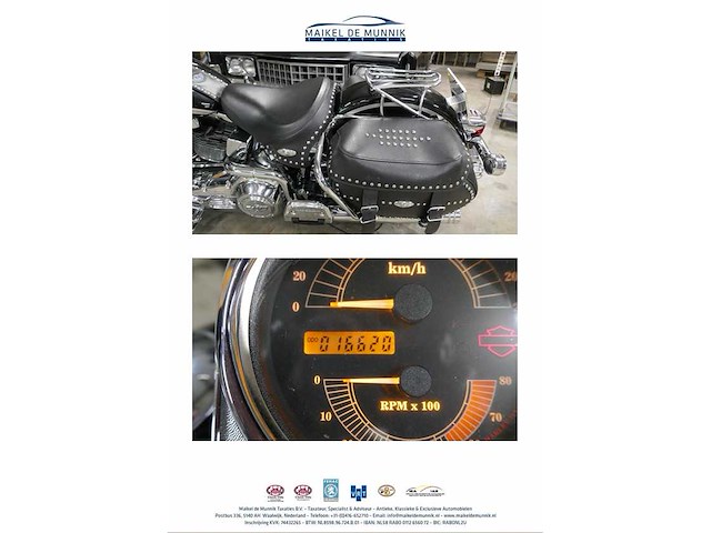 Harley davidson - 88 flstci heritage softtail - afbeelding 4 van  11