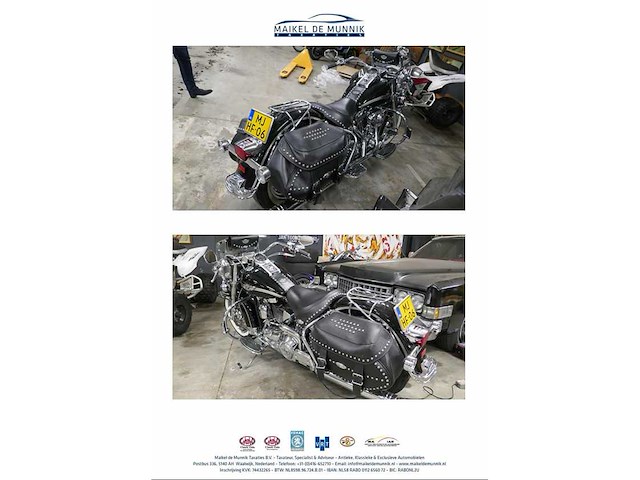 Harley davidson - 88 flstci heritage softtail - afbeelding 3 van  10