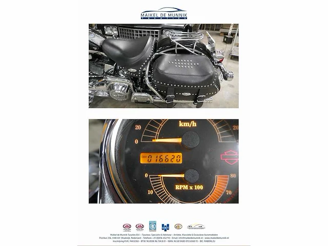 Harley davidson - 88 flstci heritage softtail - afbeelding 5 van  16