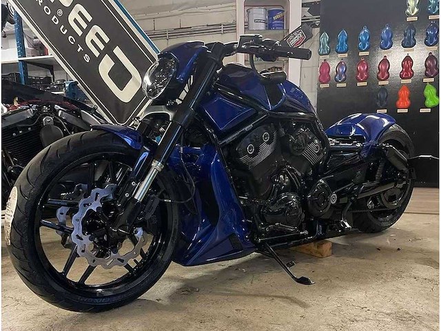 Harley davidson - chopper - vrscdx night-rod special - motorfiets custom made - afbeelding 1 van  6