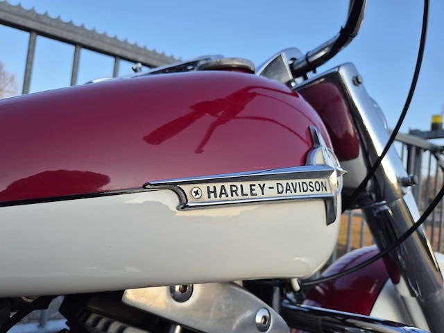 Harley davidson - flh electra glide - shovelhead - matching numbers - 1976 - ms-47-xj - afbeelding 1 van  10