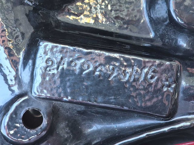 Harley davidson - flh electra glide - shovelhead - matching numbers - 1976 - ms-47-xj - afbeelding 2 van  10