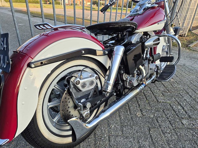 Harley davidson - flh electra glide - shovelhead - matching numbers - 1976 - ms-47-xj - afbeelding 6 van  10