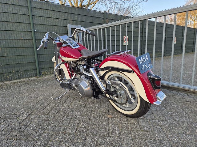 Harley davidson - flh electra glide - shovelhead - matching numbers - 1976 - ms-47-xj - afbeelding 8 van  10