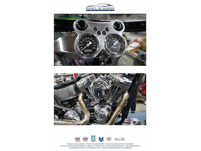 Harley davidson - legend drag softtail custom - afbeelding 5 van  11