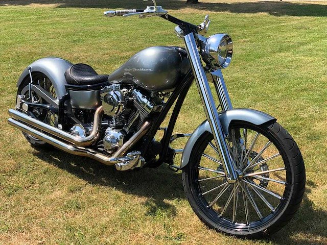 Harley davidson - legend drag softtail custom - afbeelding 1 van  11