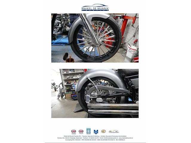 Harley davidson - legend drag softtail custom - afbeelding 4 van  15