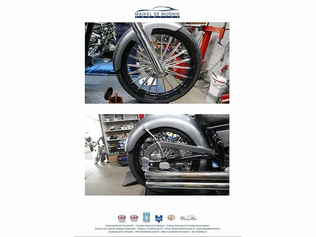 Harley davidson - legend drag softtail custom - afbeelding 8 van  18