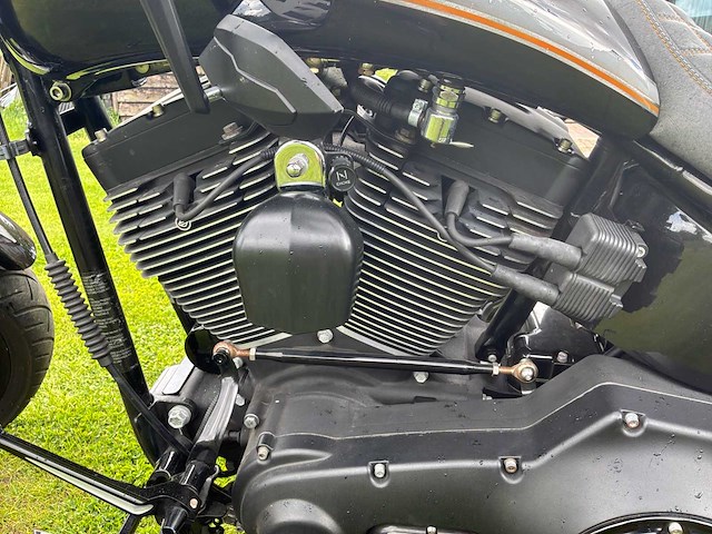 Harley davidson chopper 88 flstfi fat boy motorfiets - afbeelding 5 van  14