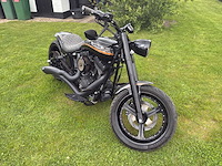 Harley davidson chopper 88 flstfi fat boy motorfiets - afbeelding 9 van  14