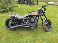 Harley davidson chopper 88 flstfi fat boy motorfiets - afbeelding 10 van  14