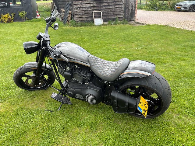 Harley davidson chopper 88 flstfi fat boy motorfiets - afbeelding 12 van  14