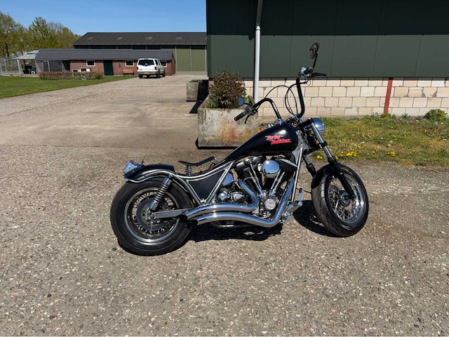 Harley davidson chopper fxlr low rider c. motorfiets - afbeelding 1 van  3