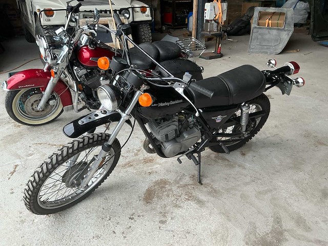 Harley davidson sst-250 amf motorfiets - afbeelding 1 van  6