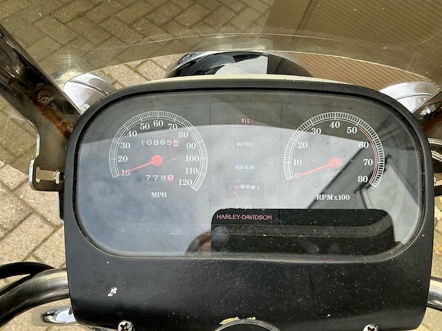 Harley davidson tour flhs elec. glide sp. motorfiets - afbeelding 15 van  18