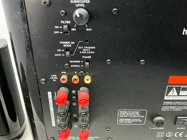 Harman kardon - ts11 - subwoofer - afbeelding 6 van  11