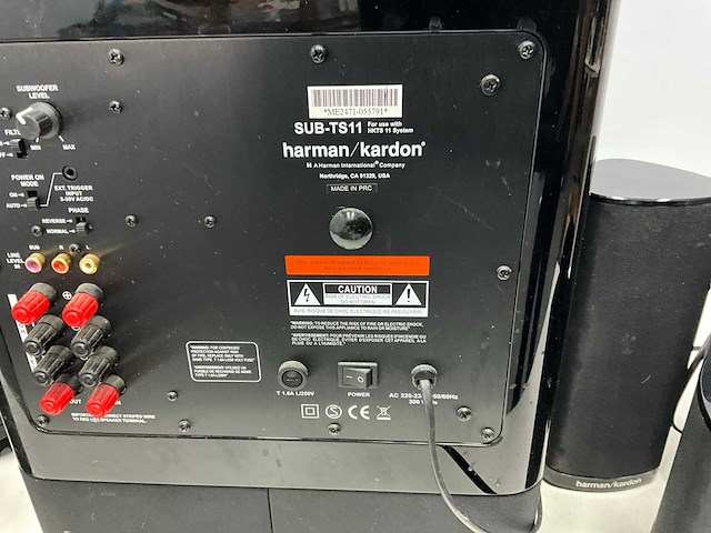 Harman kardon - ts11 - subwoofer - afbeelding 9 van  11