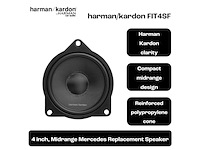 Harman kardon fit 4sf rms midrange car speaker - afbeelding 2 van  3