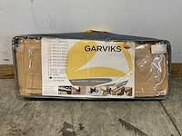 Harmonicadoek hdpe zandkleur 290x500 cm - afbeelding 1 van  5