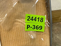 Harmonicadoek hdpe zandkleur 290x500 cm - afbeelding 6 van  6