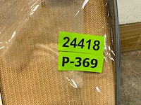 Harmonicadoek hdpe zandkleur 290x500 cm - afbeelding 6 van  6