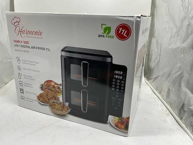 Harmonie airfryer 11l - afbeelding 8 van  15