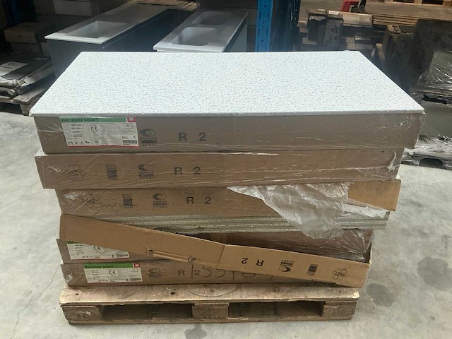 Harmony smart systeemplafond platen 120x60x1.4 (6x omdoos) - afbeelding 1 van  2