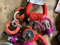 Harpsluiting/ hijsoog (9x) - afbeelding 2 van  2