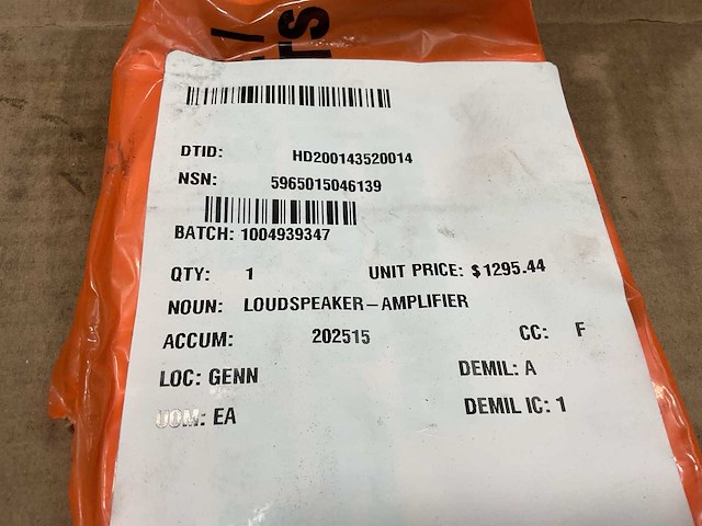 Harris amplified speaker - afbeelding 1 van  6